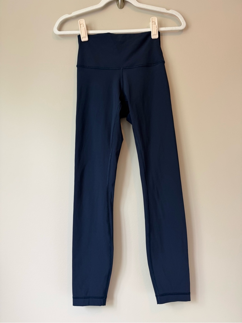 Lululemon Align Navy High Rise Leggings Size 2 Full Length VGUC